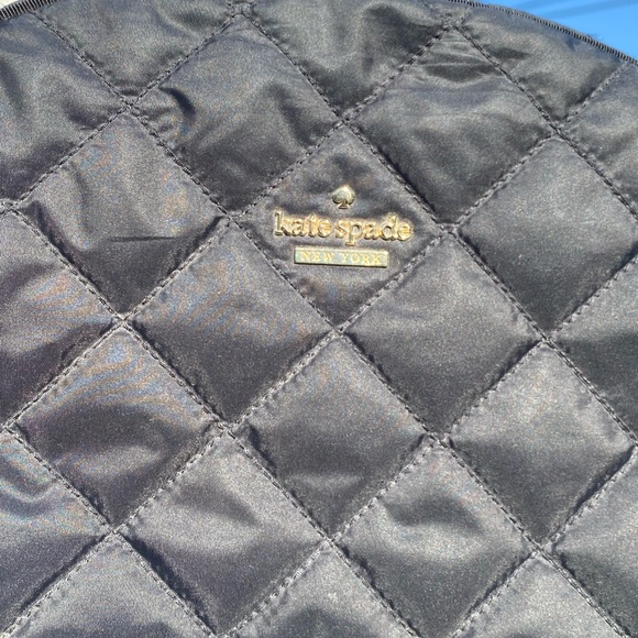 Kate Spade Quilted Backpack in Black - Picture 4 of 5